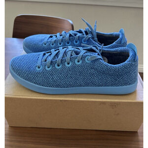 Allbirds Shoes Mens Size 13 Tree Pipers Sneaker Buoyant Blue Mesh Lace Up New